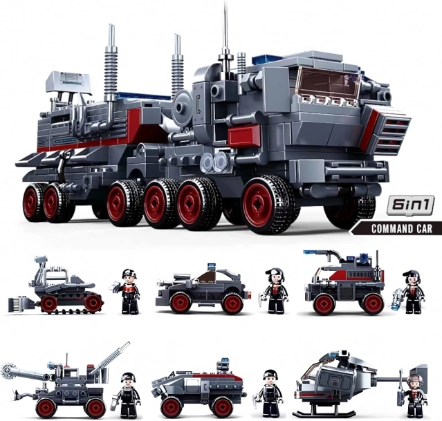 Sluban Space War velitelské vozidlo – samostatná část stavebnice