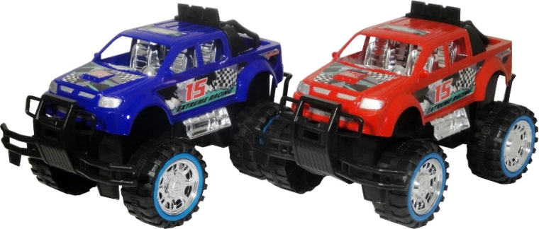 Terénní auto s natahovacím pohonem