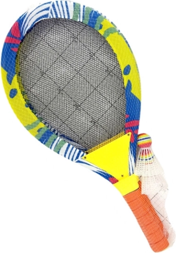 Lehký badmintonový set s raketami a míčkem