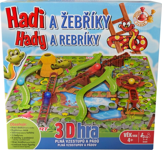 3D hadi a žebříky od Studo Games