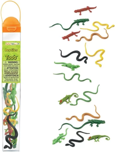 Safari Ltd. toobs tuba plazi – figurky plazů - 1 kus