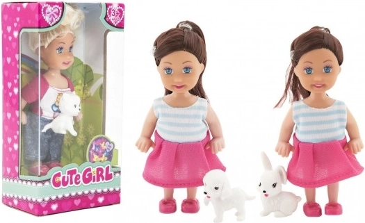 Panenka s mazlíčkem