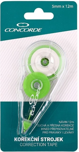 Korekční páska CONCORDE Lungo 5 mm × 12 m