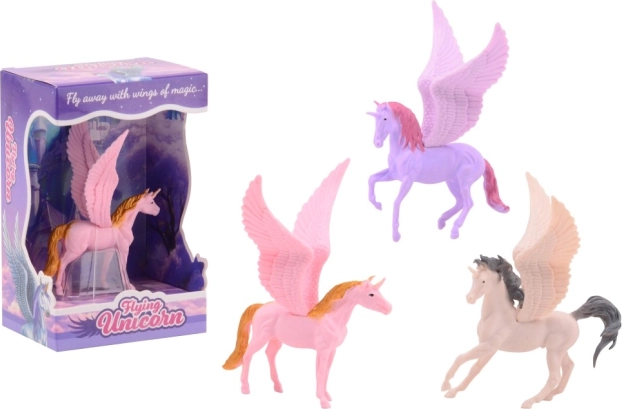 Figurka jednorožce s křídly