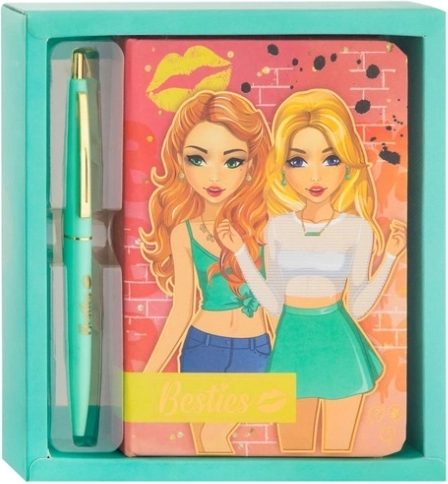 Notes Besties 15 × 10 cm s propiskou, 90 listů