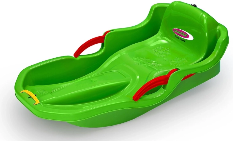 Bob Snow Play comfort 80 cm zelený s ručními brzdami