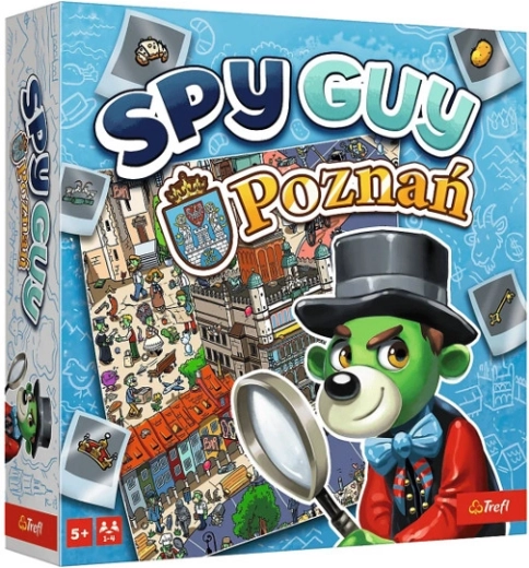 Spy Guy Poznaň – rodinná kooperativní hra s obří mapou města