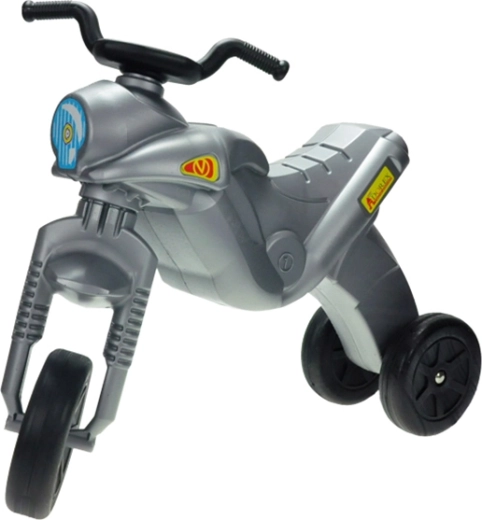 Odrážedlo Enduro Maxi, stříbrné