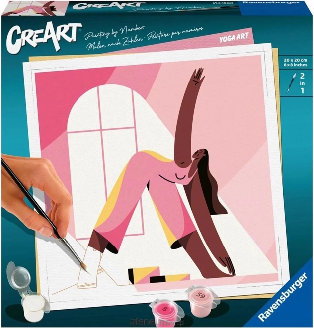 Creart yoga malování podle čísel