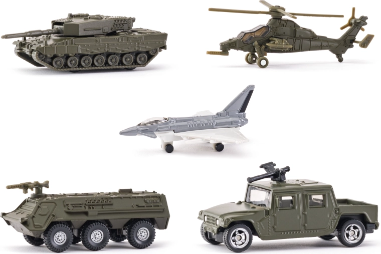 Siku Military – sada vojenských vozidel 5 ks