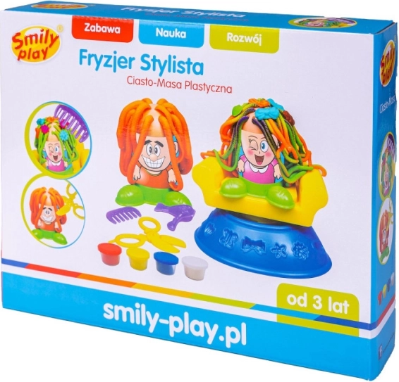 Smily Play plastelína kadeřnická sada Stylista
