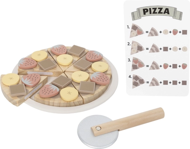 Jabadabado dřevěná dezertní pizza