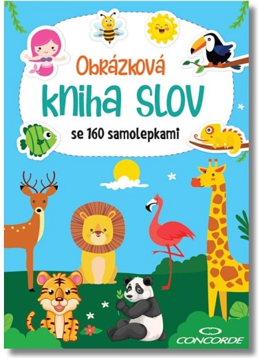 Obrázková kniha slov se samolepkami CONCORDE