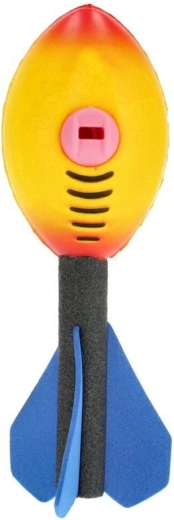 MEGA CREATIVE pěnová pískací házecí raketa - 1 kus