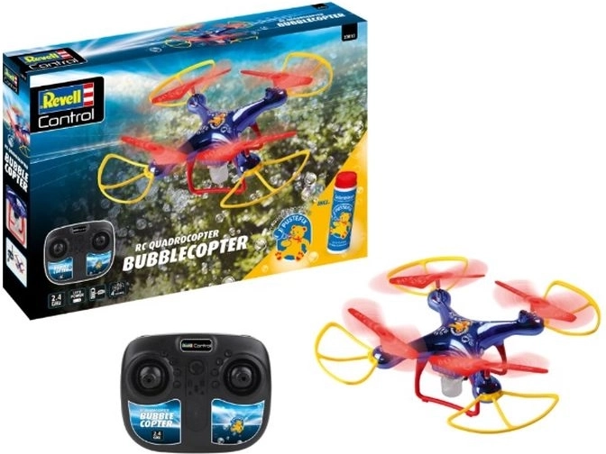 Revell RC quadrokoptéra Bubblecopter s bublinami Pustefix