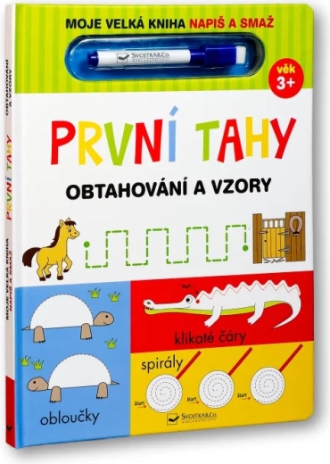 Svojtka & Co. Moje velká kniha Napiš a smaž: první tahy