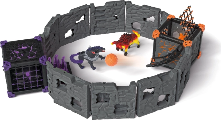 Schleich Eldrador creatures aréna battlecave láva x stín