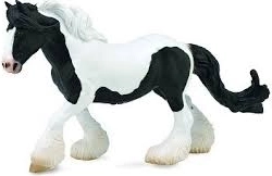 Collecta klisna gypsy v černobílé strakaté barvě