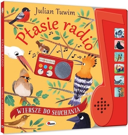 Ptasie radio – zvuková kartonová knížka s verši Juliana Tuwima