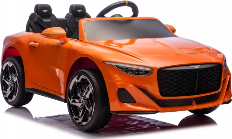 Elektrické autíčko Bentley Continental GT oranžové