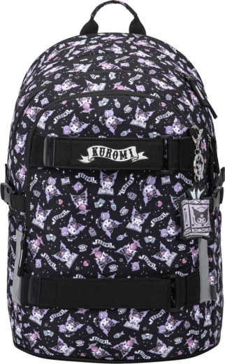 Školní batoh Baagl skate Kuromi black