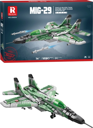 Stavebnice stíhačky MiG-29 (1290 dílků)