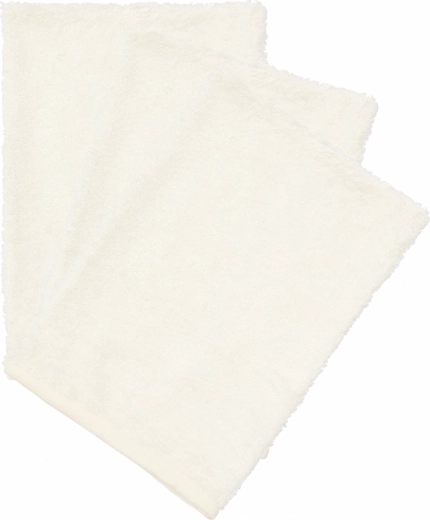 Timboo mycí žínky Daisy White (3 ks)