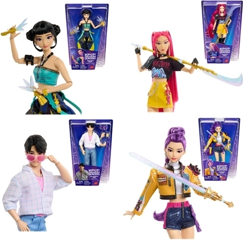Mattel K-pop Demon Hunters módní panenka assort - 1 kus