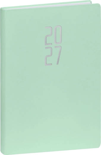 Notique denní diář Ponza 2027 mentolový 15 x 21 cm