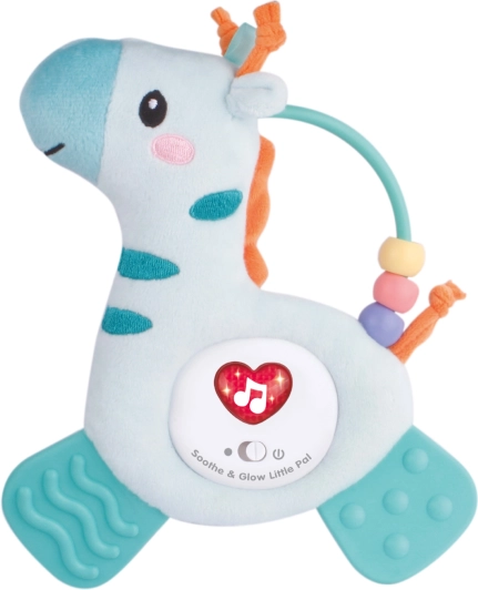 Plyšová žirafa svítící a zvuková hračka