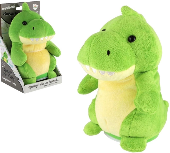Dinosaurus Rexík opakující věty plyšový 18 cm se zvukem