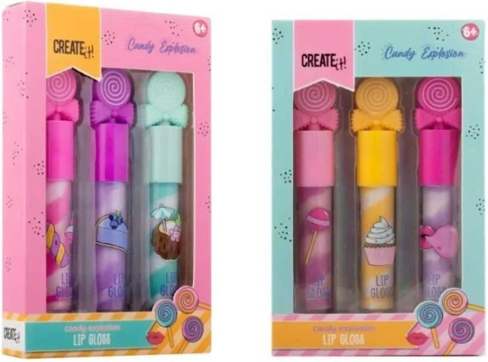 Create It! Candy sada lesků na rty (3 ks)