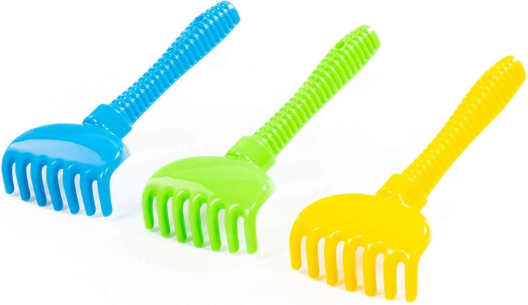 Dětské hrabičky do písku s ergonomickou rukojetí - 1 kus