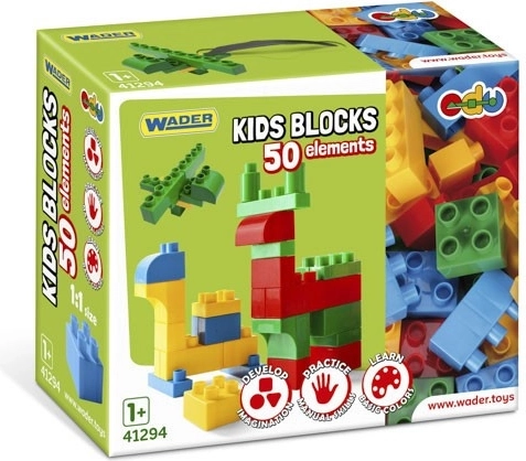 Stavebnice Kids Blocks 50 dílků