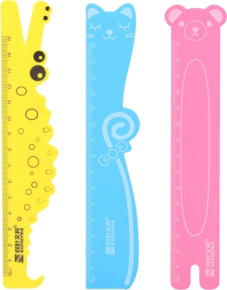 Pravítko ve tvaru zvířátka 15 cm