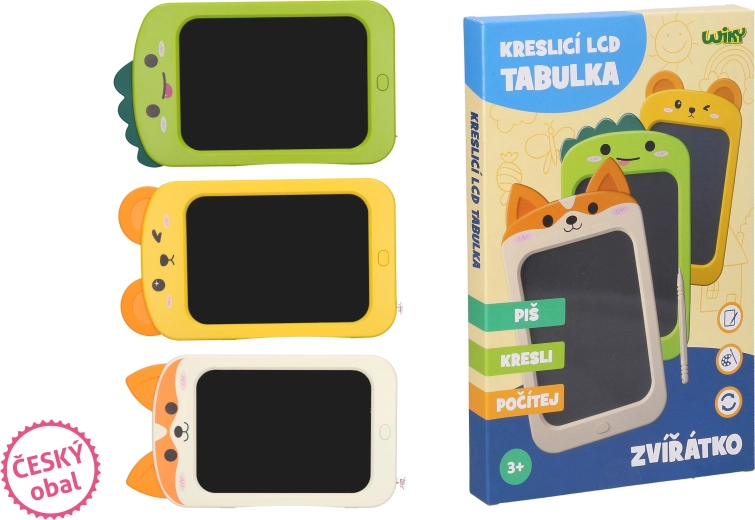 LCD kreslicí tabulka 27 cm s českým obalem - 1 kus