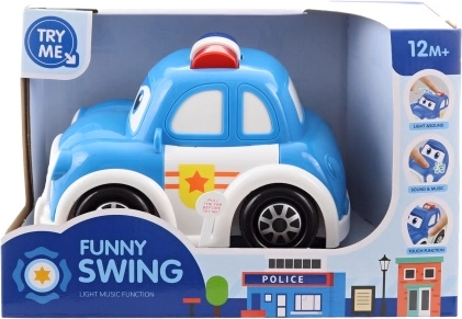 Policejní baby autíčko na baterie