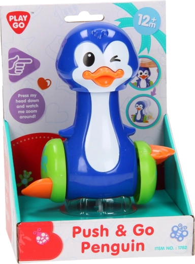 PlayGo tučňák na kolečkách