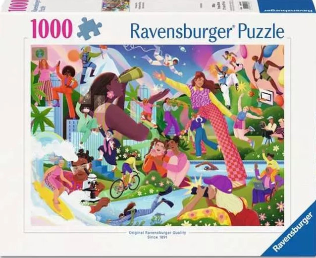Ravensburger Puzzle Síla žen 1000 dílků