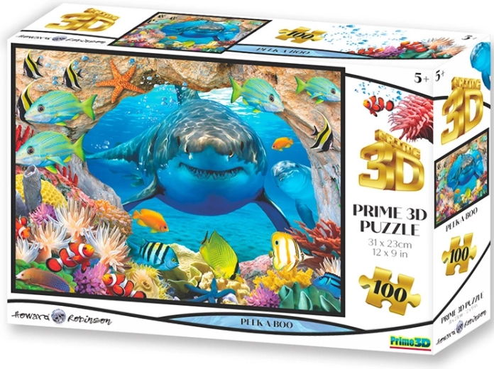 Prime 3D puzzle Hra na schovávanou 100 dílků