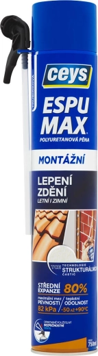 Montážní a lepicí PU pěna 750 ml CEYS