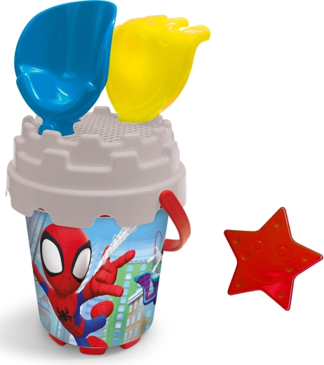 Marvel Spidey sada na písek s bábovkou