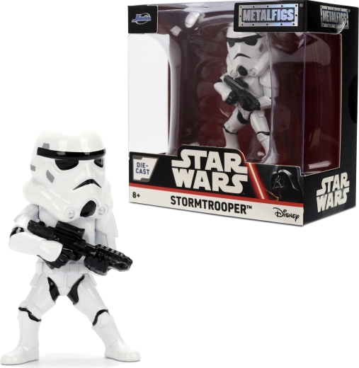 Figurka STAR WARS Stormtrooper 5,5 cm – kovová kolekce Jada Toys
