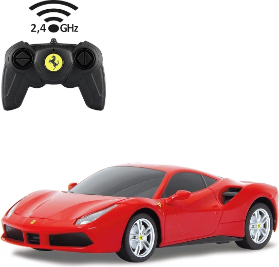 Jamara Ferrari 488 GTB rc auto 1:24 červené 2,4 GHz - 1 kus