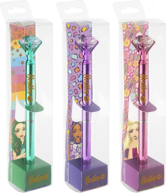 Propisovací pero s diamantem Besties