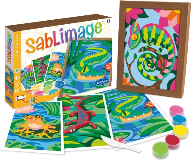 Sentosphere sablimage – zvířata pralesa