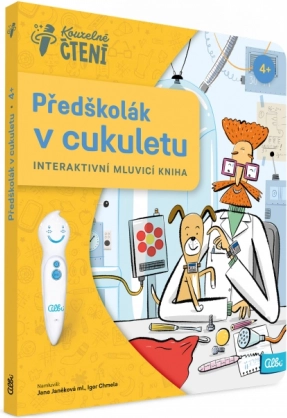 Interaktivní mluvící kniha předškolák v cukuletu – Kouzelné čtení ALBI