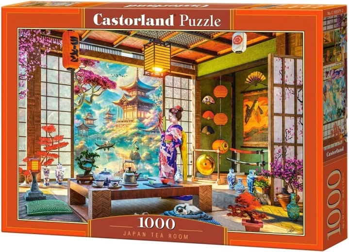 Castorland puzzle Japonská čajovna 1000 dílků