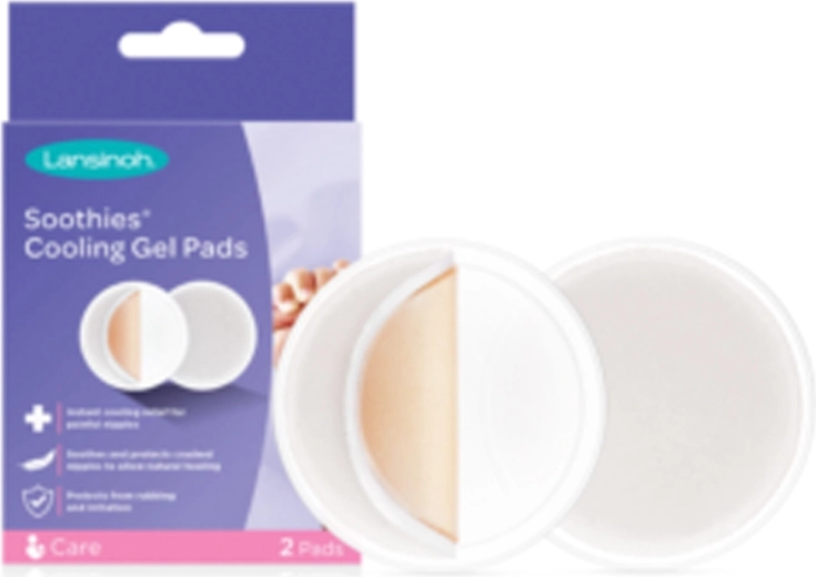 Lansinoh Soothies chladivé hydrogelové vložky na bradavky 2 ks