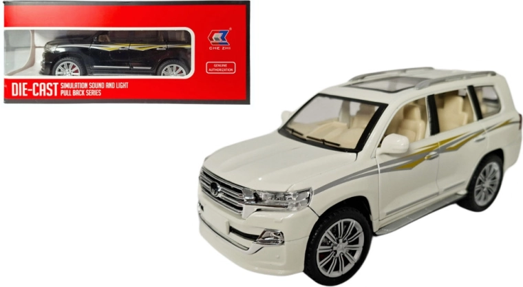 Kovový model Toyota 1:24 se světlem a zvukem